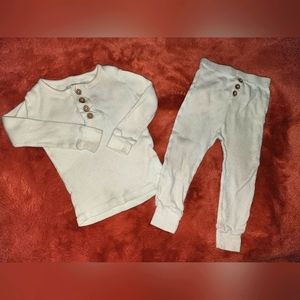 Burt's bees baby thermal set cream color